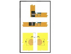 SAMET NK 522''PR'' závěs HNĚDÝ/starý 105013