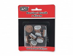 Kluzák s filcem hřeb průměr 20mm (sada 8ks)