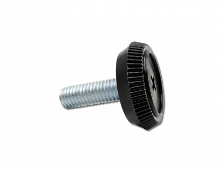 Kluzák stavitelný, černý, M8 x 30mm