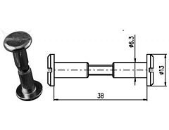 Spojovací kování 38 mm Zn č.8602053A