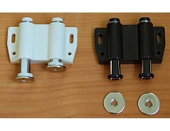 Magnetická sklapka MCB 02A BÍLÁ s pružinou"AKČNÍ CENA BEZ SLEVY"