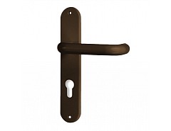 Dveřní kování HOLAR STANDARD 72/FAB-HNĚDÁ blistr S02
