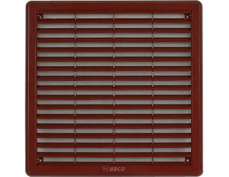 Mřížka-krytka 250x250 síťovina HNĚDÁ