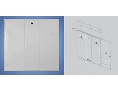 bude zrušeno Revizní dv.400x400 zámek - šedá