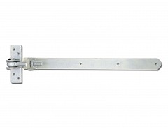 Závěs seřiditelný 670mm M16 na dřevěné dveře Bílý zinek