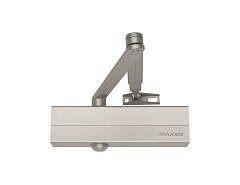 Zavírač DC140 NEW s ramínkem 1.000mm/40-100kg bílý