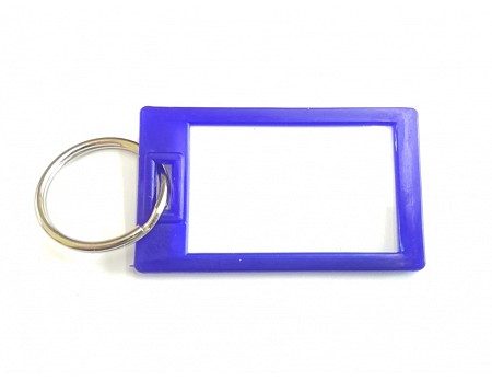 Visačka na klíče MAX-kufrová s kroužkem 25ks - (65 x 39)