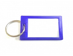 Visačka na klíče MAX-kufrová s kroužkem 25ks - (65 x 39)