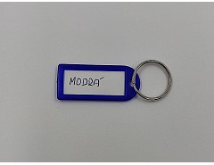 Visačka kl.MALÁ-kr.modrá tmavá 1D 50ks