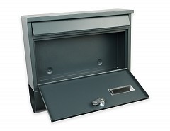 RADIM s rourou - ANTRACIT schránka 360x320x90 "X"