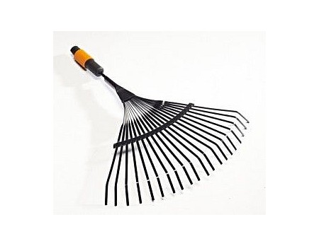 1000644 hrábě na listí QuikFit, kovové (22 hrotů,š.43cm) 135201