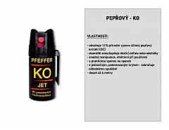 Pepřový KO JET sprej 40 ml, BALLISTOL 24420 (24476)